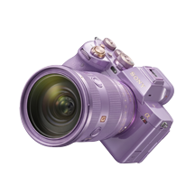 Camara 3D violeta
